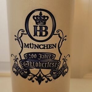 200 Jahre (Years) Oktoberfest Pottery Bier Stein